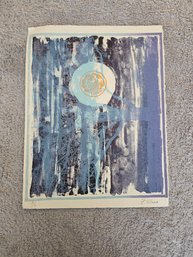 F Villano Signed Etching Numbered 3/6 E17