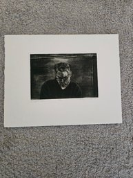 Etching Titled Disposition Signed Jeffery A Mueller Numbered 2/11 E19