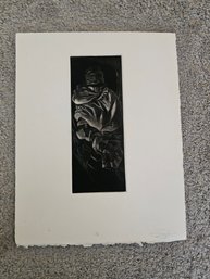Signed And Numbered Etching 1/10 E20