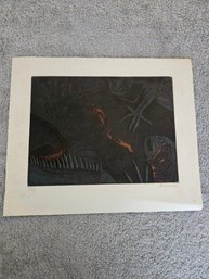 F Villano Signed Etching Numbered 5/15 E24