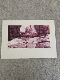 Beth Conklin Signed Print Titled For Mature Audiences Only Numbered 1/4 E29