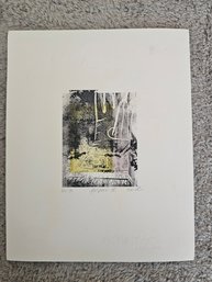 Lithograph? Titled Figure D Signed Carol Number 65/70 E48