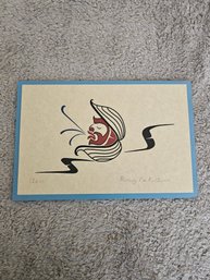 Doug Lafortune Clam, Dated 1979 Silkscreen E50