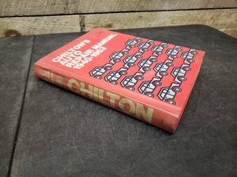 Vtg 1940-1953 Chilton's Auto Repair Manual R1f