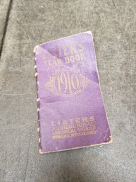 Vtg 1910 Listeners Year Book H2