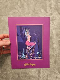 VTG LEROY NEIMAN 'FOLIES BERGERE - TROPICANA,' Program (8.5' X 11') (c) 1989  E70