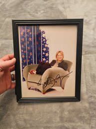 Ellen DeGeneres Autographed Photo E103