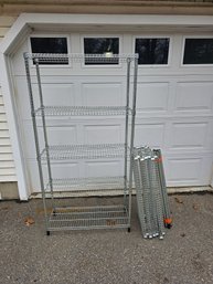 Steel Shelving Lot