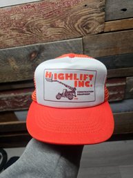 Vtg Highlift Equipment Hat A2