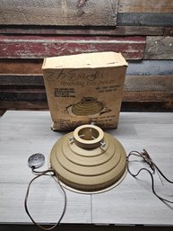 Vtg Star Bell Rotating Christmas Tree Stand In Box A2