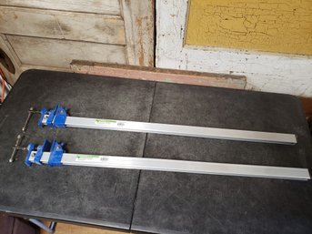 Pittsburgh 36' Aluminum Bar Clamp Lot Of 2 A1