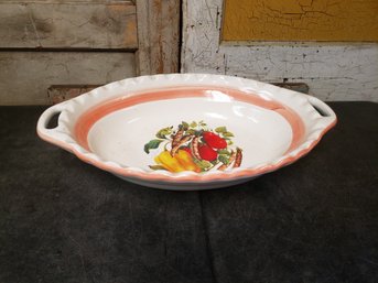 Large Vegetable Bowl Made In Italy H2
