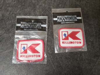 Killington Ski Resort Patches Lot Of 2 H2