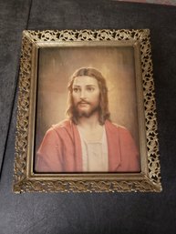 Framed Jesus Picture H2