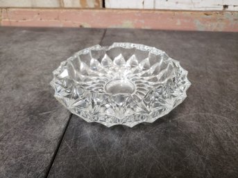 Large Clear Ash Tray H2