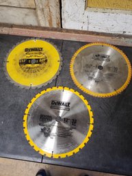DeWalt 12' Saw Blade Lot Of 3 H2
