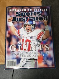 2008 Sports Illustrated New York Giants A1