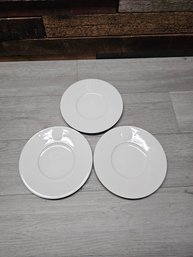 Lot Of 3 Plates 7 And 7/8ths ARKADIA By KPM Berlin Porcelain A3