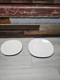 Lot Of 2 ARKADIA By KPM Berlin Porcelain Serving Display Platters A3