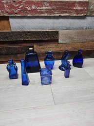 Blue Glass Lot A3