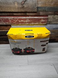 Pair Of Crockpots A3