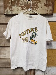 Vintage Porters Beach Club T Shirt Size Xl CR