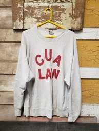 Vintage  Lee CUA Sweatshirt Size X-Large Damaged See Photos CR