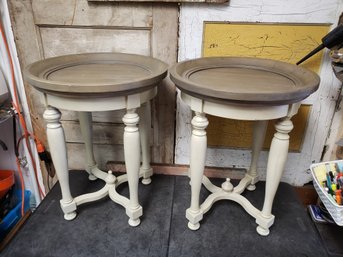 Pier 1 Imports Side Table Set Of 2 D1