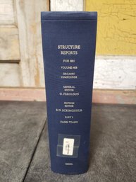 Book: 1981 Structure Reports Volume 48B Organic Compounds A1