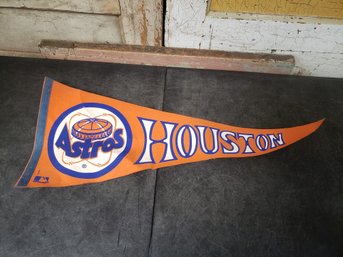 Vtg Houston Astros Pennant G3