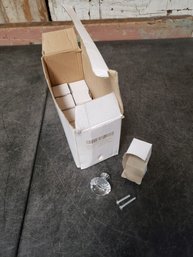 Cut Glass Cabinet Knobs Lot Of 12 G3