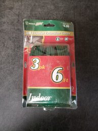 New 3-pack 3-outlet Indoor Extension Cords G3