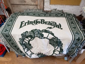 72' X 50' Erin Go Bragh! Irish Woven Blanket G3