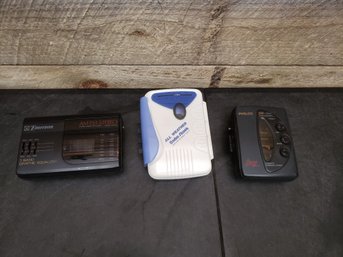 Vintage Portable Cassette Players Rs4