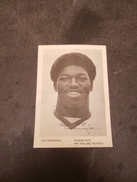 Sam Cunningham New England Patriots Autographed Photo RS2