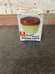 Bakers Choice Paper 'midget' Baking Cups Lot Of 6 H2