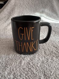 Rae Dunn Give Thanks Mug