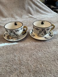 Alice In Wonderland Tea Cup & Saucer Set