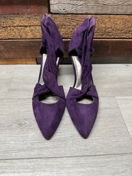 Impo Purple Suede Heels B1