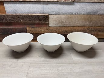 Lot Of 3 Rare Kpm Gerhard Gollwitzer Stag Hunt Porcelain Bowl  German Modernist A2