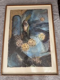 Seed Swirl Margot Rocklen Signed Framed Print A3