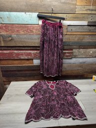 Royal Feelings Silk Beaded Outfit A2