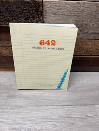 642 Things To Write About Book A3