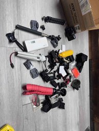 Large Lot Of Go Pro Camera And Other Accessories Lot A3
