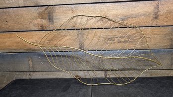 Large Metal Leaf Wall Decor C4