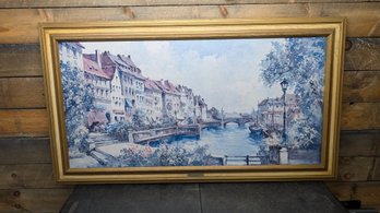 Large Framed Picture A4