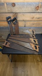 Large Vtg Saw Lot H3