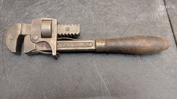 Vtg Moore Stillson Pipe Wrench K2