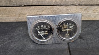 Oil Pressure/amp Gauge K2
