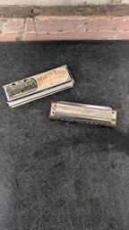 Vtg M Hohner Harmonica J4